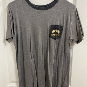 Distressed front Wichita State University t shirt. Like new condition size small